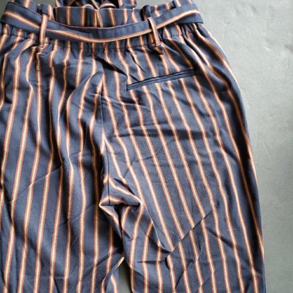 Zara Striped High Waisted Pants - Picture 12 of 14